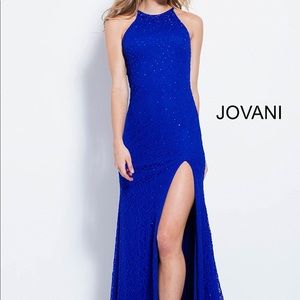 Royal Blue Jovani dress
